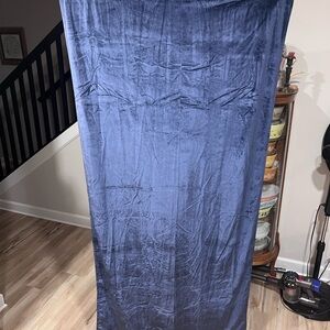Luxurious Blue Velvet Curtains